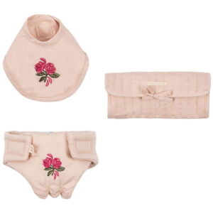 Konges Sløjd Dukketilbehør - Plejesæt - Cameo Rose