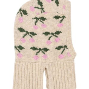 Konges Sløjd Elefanthue - Uld - Strik - 1-lags - Belou - Cherry