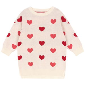 Konges Sløjd Kjole - Strik - Lapis - Coeur Color/Duo Pink