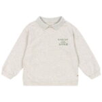 Konges Sløjd Polobluse - Spotty - Off White Melange