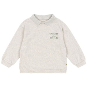 Konges Sløjd Polobluse - Spotty - Off White Melange