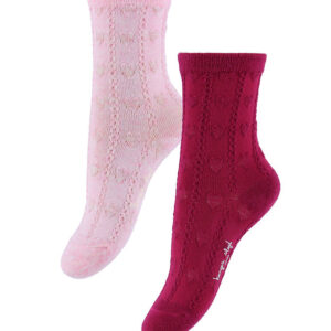 Konges Sløjd Strømper - 2-pak - Heart Mix