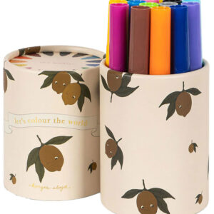 Konges Sløjd Tuscher - My Little Maker Set - 16 stk. - Lemon