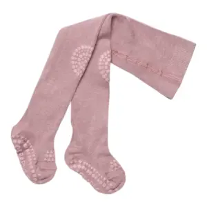 Kravle Strømpebukser Bambus - Lavender - 6-12M