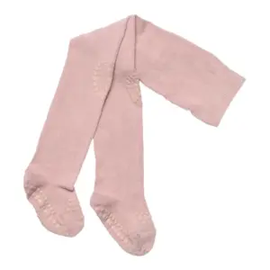 Kravle Strømpebukser - Woodrose - 12-18M
