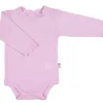 Langærmet Body - LYSERØD -    80