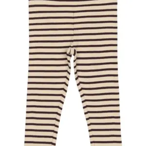 Leggings - Dark Grape/Off White - 122