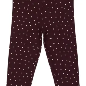Leggings - Dark Grape/White - 62