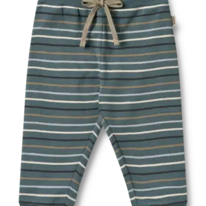 Leo Jersey Bukser - Blue multi stripe - 9 MDR.