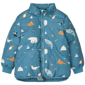 Liewood Dynejakke - Brantley - Arctic Sea/Ocean View