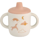 Liewood Kop m. Tud - Neil - Silikone - 150 ml - Dream/Ecru