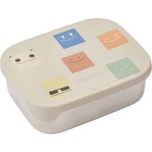 Liewood Madkasse - Silikone/Stål - Arthur - Smiley/Sandy