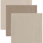Liewood Stofbleer - Musselin - 3-pak - 65x65 cm - Lewis - Sandy