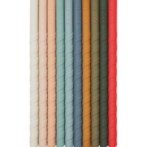 Liewood Sugerør - Silikone - 10-pak - Timoti - Multi Mix