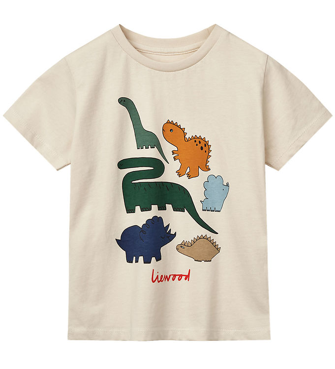 Liewood T-shirt - Apia - Dinosaurs / Sandy