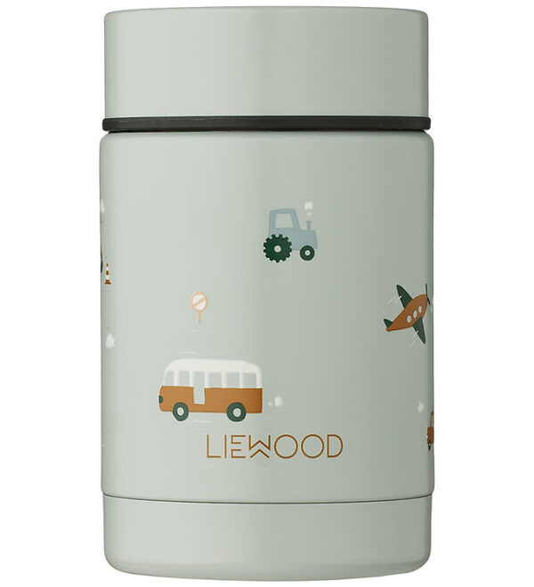Liewood-Termobeholder-Nadja-VehiclesDove-Blue-Mix Liewood Termobeholder - Nadja - Vehicles/Dove Blue Mix
