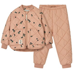 Liewood Termotøj - Zella - Berry/Pale Tuscany/Embroidery