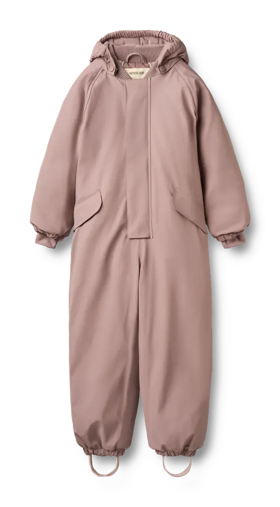 Ludo Gummi Flyverdragt - Dusty lavender - 6 ÅR