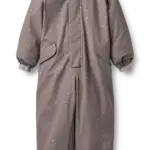 Ludo Gummi Flyverdragt - Purple stone stars - 6 ÅR