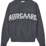Mads Nørgaard Bluse - Strik - Crash Tilonina - Charcoal Melange/