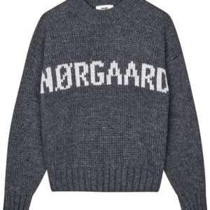 Mads Nørgaard Bluse - Strik - Crash Tilonina - Charcoal Melange/