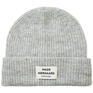 Mads Nørgaard Hue -Uld/Akryl - Tosca Anju - Lysegråmeleret