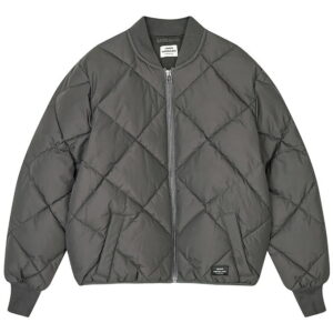 Mads Nørgaard Termojakke - Quiltet - Light Ripstop Harris - Asph