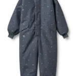 Miko Flyverdragt - Greyblue letters - 8 ÅR