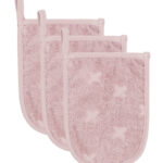 Müsli Badehandske - 3-pak - 14x18 cm - Nightingale