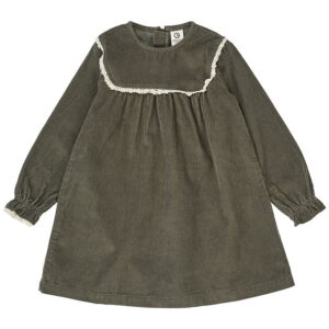 Müsli Kjole - Fløjl - Deep Green