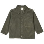 Müsli Skjorte - Fløjl - Deep Green