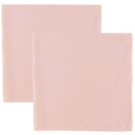 Müsli Stofbleer - 2-pak - 75x75 - Peony