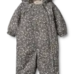 Nickie Flyverdragt - Black sea open flowers - 12 MDR.