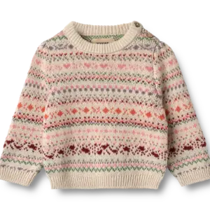 Olga Jacquard Pullover - Multi - 6 MDR.