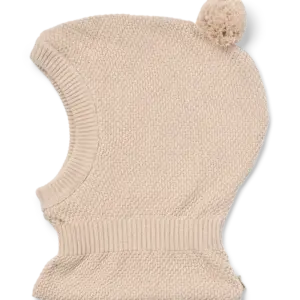 Pomi Strikket Elefanthue - Dusty lavender - 3-5 ÅR