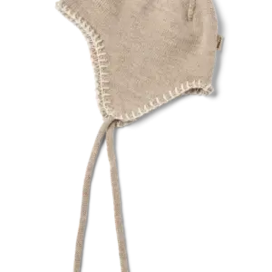 Pomma Strikket Hue - Warm sand melange - 1-3 MDR.