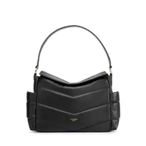 Pusletaske, Aria, Quiltet læder