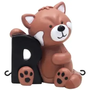 R bogstav med rød panda til navnetog