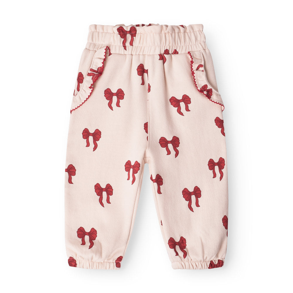 That's Mine - Elsa sweatpants - Rouge boucle - 86cm - 18M