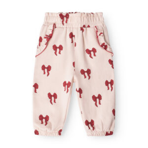 That&apos;s Mine - Elsa sweatpants - Rouge boucle - 98cm - 3Y