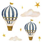 That&apos;s Mine - Wallsticker dreamy balloons - Blue
