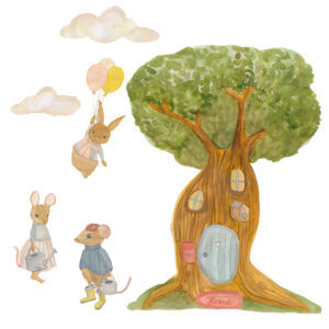 That&apos;s Mine - Wallsticker the secret treehouse - Multi