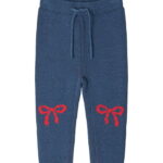 That's Mine Bukser - Strik - Norma - Key Blue/Rød Sløjfe