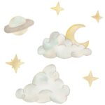 That's Mine Wallsticker - Wall Stories - Saturn Sky