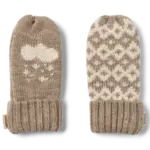 Towsi Jacquard Luffer - Grey camel melange - 12-24 MDR.