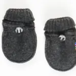 Uld Baby Luffer - Grå/15205 - 90