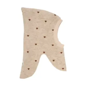 Uld Balaclava - Sand melange - 2-4 ÅR