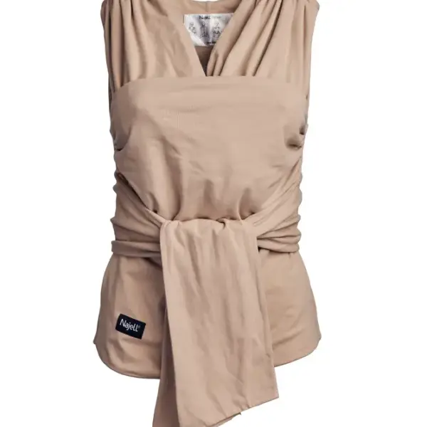 Wrap M - beige biscotti cream