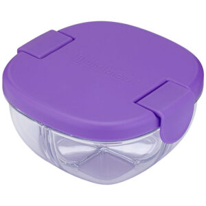 Yumbox Snack Bowl - 3 Rum - Haze Purple