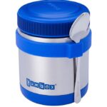 Yumbox Termoskål m. Ske/Bånd - 420 ml - Neptune Blue